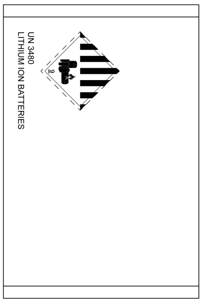 Karton für E-Kart Akku (Umkarton mit Einlage)