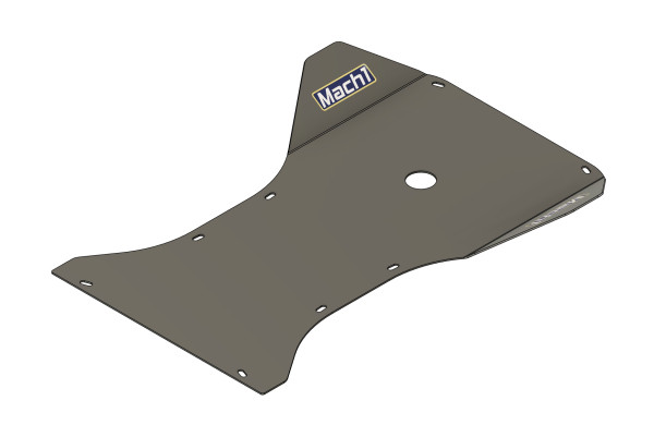 Bodenplatte CarbonLook 223-0 (Ares)