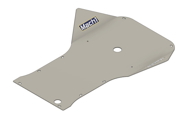 Bodenplatte CarbonLook 266-0 (Zelos Z ab MJ 2026)