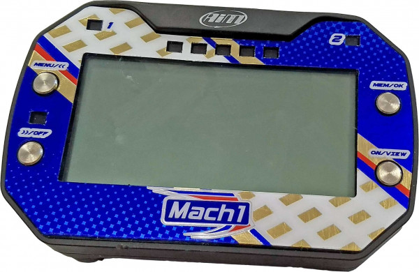 Aufkleber Mach1 BOSCH E-Kart