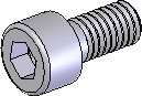 Schraube ISK M4x8