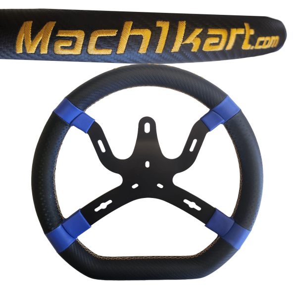 Lenkrad Mach1 M6 ø320 flat-bottom