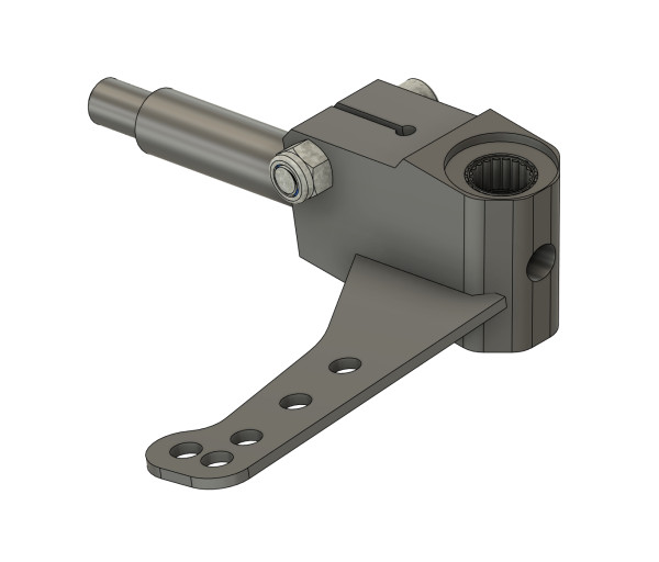 Achsschenkel verstärkt, li., IN