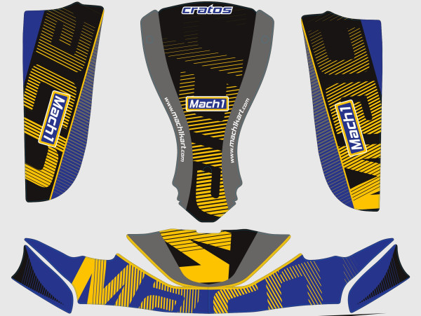 Klebesatz Mach1 FP7-Stilo (Cratos / JS1)