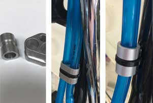 Schlauchhülse doppelt