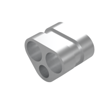 Vorschau: Schlauchhülse doppelt Vorschau: Schlauchhülse doppelt