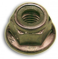 Mutter M8 mit Bund selbstsichernd Mutter M8 mit Bund selbstsichernd